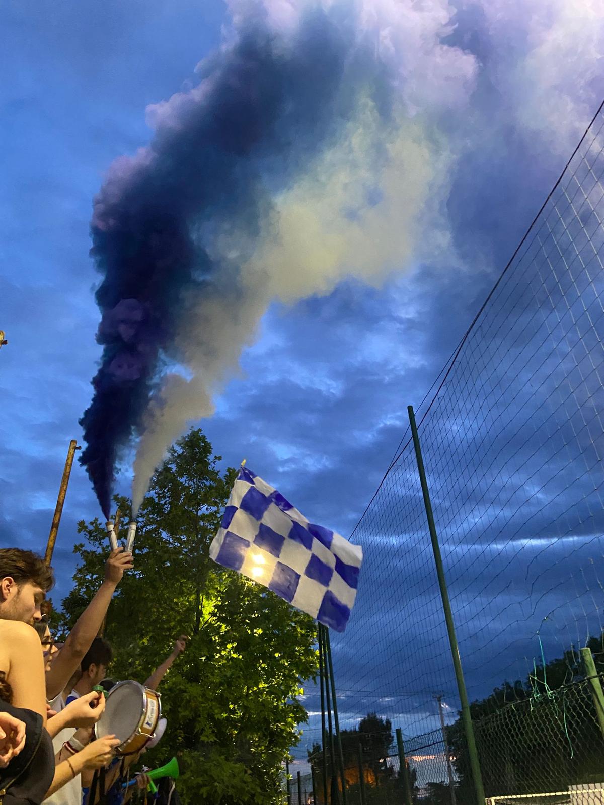 Curva Odontoteam in primo piano